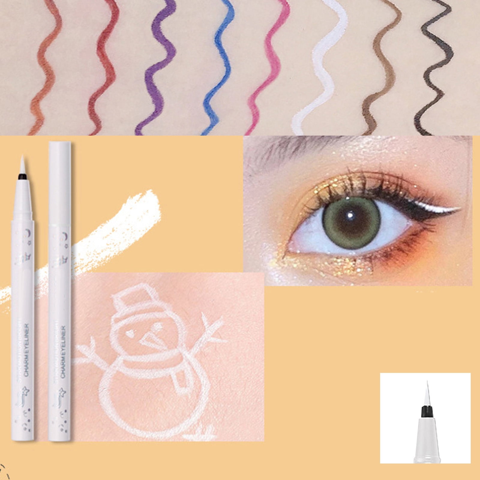 Pencil Liner 3-second Crease Double Eyelid Pen Lip Liner Pencil Sharpener Eye Shadow Stencil Face Makeup B005g9e9dy The Beauty inside Korean Drama Jawline Definer Ink Lip Tint Run Rose Run L