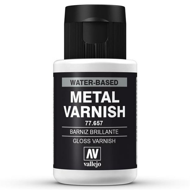 Acrylicos Vallejo VJP77657 Gloss Metal Varnish 32 ml