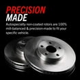 thumbnail image 6 of Power Stop Rear Stock Replacement Brake Pad and Rotor Kit KOE5671 Fits 2014 Volkswagen Jetta, 6 of 8