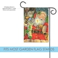 thumbnail image 3 of Toland Home Garden Santa and Kittens Stocking Christmas Flag Double Sided 12x18 Inch, 3 of 5