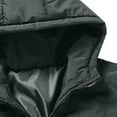 thumbnail image 6 of Goodtrade8 Zip up Winter Jackets for Men Hooded Fleece Plain Pocket Casual Long Sleeve Nylon Winter Coats for Men, 6 of 8