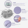 [Large] Knee Pillow for Side Sleepers Hip Pain, Memory Foam Leg Pillow
