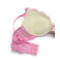 thumbnail image 2 of 6 Pieces ADD 1 Cup Lace Polka Dot Full Cup/Demi Wired Double Pushup Push Up Bra B/C (36B), 2 of 2