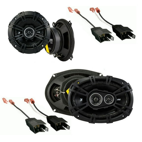 Fits Dodge Ram Charger 1984-1993 OEM Speaker Upgrade Kicker DSC693 DSC5 Package