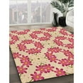 thumbnail image 2 of Ahgly Company Indoor Round Patterned Valentine Red Area Rugs, 7' Round, 2 of 6