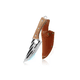 thumbnail image 1 of Cuchillo Chef De Cocina Forjado A Mano Con Funda De Cuero, Marrón, 1 of 5