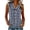 Y033#Navy, variant on Ichuanyi Womens Button Down Shirts Short Sleeve Loose Summer Tops Dressy Casual V Neck Business Work Blouses