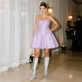thumbnail image 2 of Botas DREAM PAIRS Gogo con Punta Cuadrada y Tacón Grueso Plateadas, 2 of 8
