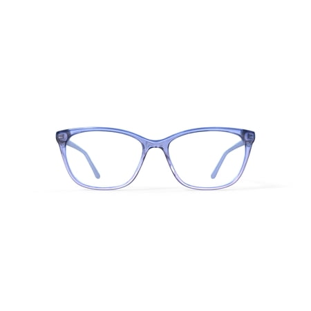 Womens Pam Rx'ble Eyeglasses with Case, SMOKE