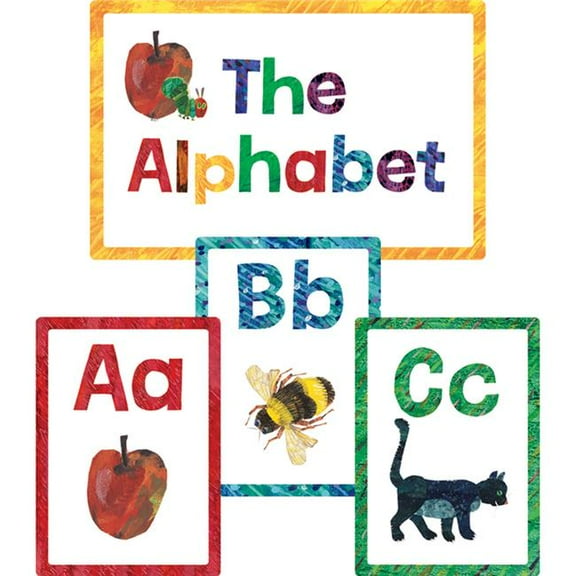 Carson Dellosa  World of Eric Carle Alphabet Bulletin Board Set - Multi Color