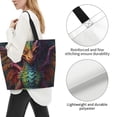 thumbnail image 3 of Easygdp Whimsical Dragon Color Cool Bolsas Tote para Mujer, Bolsos de Hombro para Viaje, Bolsos de Mano de Gran Capacidad para Compras y Trabajo, 3 of 8