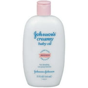 Johnson's Creamy Baby Oil 15 fl. Oz.