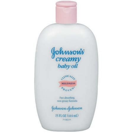 Johnson's Creamy Baby Oil 15 fl. Oz.