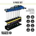 thumbnail image 3 of Metric Allen Wrench Set with 6-Inch Blades, 8-Piece T-Handle Tool Kit, Organized with Metal Stand, 3 of 15