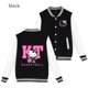thumbnail image 1 of Ropa de Hello Kitty para hombres y mujeres, chaqueta de béisbol, Hip Hop, Harajuku, ropa de calle, niños, niñas, abrigos universitarios sueltos, regalo de Navidad, 1 of 4