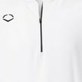 thumbnail image 5 of Evoshield Men's Long Sleeve Baseball Bp Jacket White S, 5 of 6