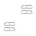 thumbnail image 4 of Transemion 2pcs/set Easy Installation Car Exhaust Pipe Cover Trim Durable Stainless Steel Enhanced Protection bright light 2Set, 4 of 6