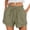 Green, variant on Sngxgn Womens Summer Shorts Casual Comfy Drawstring Elastic Waist Shorts with Pockets Beach Lightweight Shorts(Green,L)