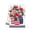 F, variant on Patriotic Hand Towels for Kitchen,4th of July Decorations Red White and Blue Floral Wreath Pattern Dish Towels for Bathroom Cleaning,Independence Day Kitchen Supply