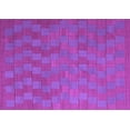 thumbnail image 1 of Ahgly Company Indoor Rectangle Abstract Purple Contemporary Area Rugs, 2' x 5', 1 of 4