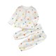 thumbnail image 1 of Odeerbi 6M-8Y Niños Niñas Verano Pijamas Amor Imprimir Día de San Valentín Ropa de Dormir Conjuntos Niños Cuello Redondo Manga Larga Pijama Dos Piezas Set, 1 of 3