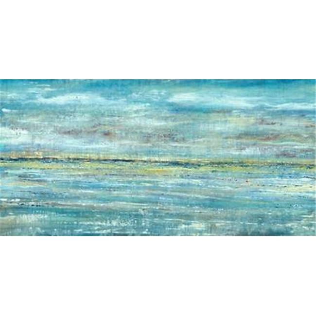 Tangletown Fine Art Oceanside by Dennis Dascher Poster Frame 12 x 24 x 1.5 in.