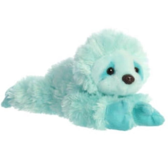 Aurora - Small Blue Mini Flopsie - 8.5" Minty Sloth - Adorable Stuffed Animal