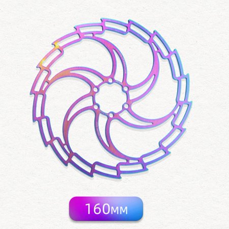 oil slick disc rotor