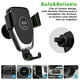 thumbnail image 3 of Cargador inalámbrico para coche de 10 W con carga rápida, soporte para teléfono con abrazadera para rejilla de ventilación Negro, 3 of 9