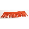 thumbnail image 1 of Microfiber Suede 4" Fringe Great for Arts and Crafts - Sold by the Foot (Orange), 1 of 1
