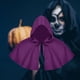 thumbnail image 4 of Capa de Halloween Capa medieval con capucha Capa del Capa corta Capucha Gótica, Poncho con capucha Capa de para disfrazarse de carnavales, 4 of 8