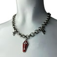 thumbnail image 6 of Adjustable Gothic Choker Vintage Punk Coffin Pendant Necklace Fashion Jewelry Sweet Cool Collar Necklace, 6 of 6