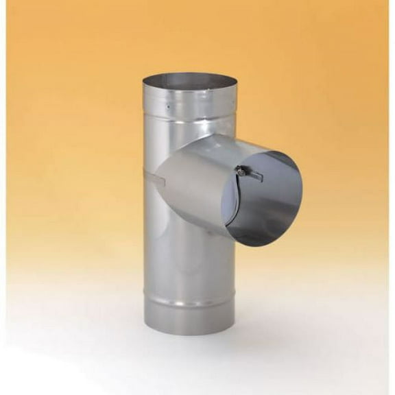 HeatFab 6" Tee with Removable Take-Off