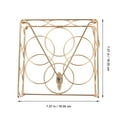 thumbnail image 2 of unbranded De Servilletas Dorado Con Simple Y Delicado Ideal Para Y Cocina, 2 of 6
