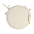 thumbnail image 3 of koolsoo Round Chair Cushion Floor Cushion for Dining Chair Multipurpose Seat Cushion Beige 30cm, 3 of 9
