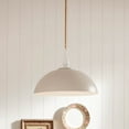 thumbnail image 5 of 52477WH Kichler Lighting Fira - 1 Light Pendant In Homestead Style-13.75 Inches Tall and 18 Inches Wide-White Finish, 5 of 11