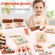 thumbnail image 2 of Creative English Letter Matching Word Game Bar Puzzle Juguetes Educativos Para Niños Yuarrent FN002796-00, 2 of 5