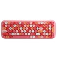 thumbnail image 3 of Teclado De Tableta, Teclado Inalámbrico Bluetooth, Dispositivo Múltiple Portátil Con Teclas De Acceso Directo Multimedia Para Cafetería Para Exteriores Para El Hogar ANGGREK CANDY‑BT Color mixto rosa, 3 of 8