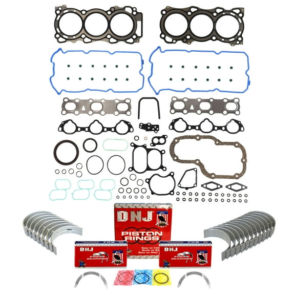 DNJ RRK648 Re-Ring Kits Set Fits Cars & Trucks 05-21 Nissan Suzuki 4.0L DOHC