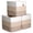 3-Tone Brown-15 x 13 x 13 (Kallax), variant on 13 Inch Cube Storage Bins Cotton Rope Woven Baskets For Organizing 3-pack | 13 X 13 Cubes Fabric Square Shelves Organizer Closet