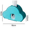 thumbnail image 3 of Exprimidor automático de pasta de dientes 2 en 1, soporte para cepillo de dientes, dispensador de pasta de dientes montado en la pared para niños y familias, soporte para pasta de dientes en el baño, 3 of 6