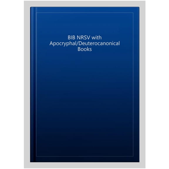 Pre-Owned Holy Bible with Deuterocanonical Books-NRSV (Paperback) 1585160962 9781585160969