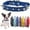 Blue, variant on Mumup Spiked Dog Collar for Small Dogs PU Leather Spike Puppy Collar Anti Bite Rivet Studded Cat Collar for Kittens Extra Small Medium Pets Like Chihuahua Pug Pit Bull Bulldog