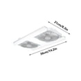 thumbnail image 3 of Rewenti -Fan Led Ceiling Fan Light with E27 Base Remote Control Adjustable Angle Quiet Ceiling Lamp for Home, 3 of 5