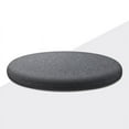thumbnail image 3 of 16 in Soft Futon Cushion, Memory Foam Round Cushion Padded Home Decor Futon Non-Slip Chair Pads, Grey, 3 of 8