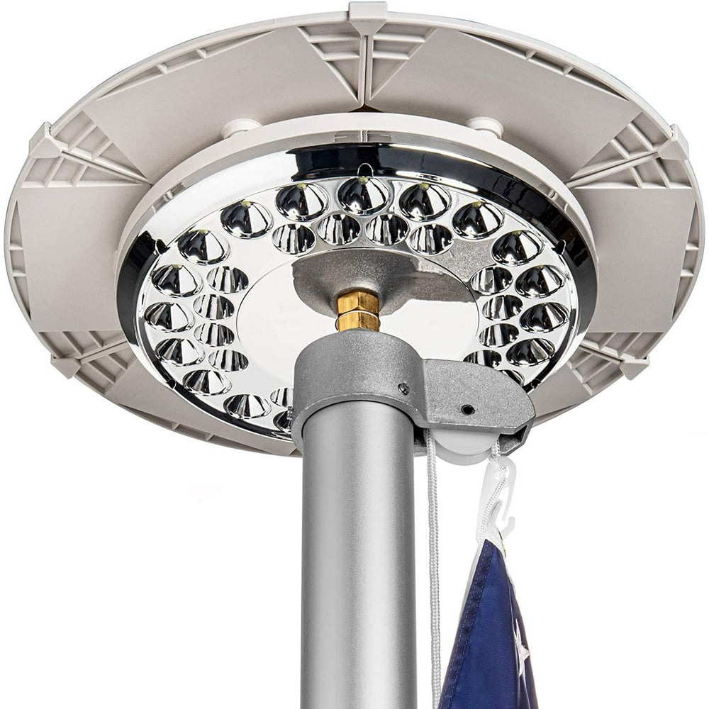Widebody Flag Pole Flagpole Light Solar Daisy LED Downlight for