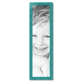 thumbnail image 2 of ArtToFrames 10" x 39" Turquoise Picture Frame, 10x39 inch Blue Wood Poster Frame (WOM-4588), 2 of 8