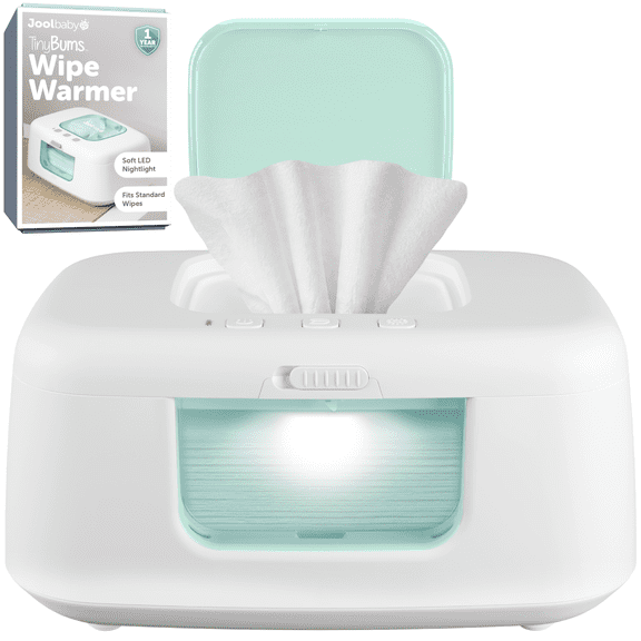 Jool Baby TinyBums Wipe Warmer & Dispenser with Built-In Nightlight