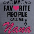 thumbnail image 2 of CafePress - My Favorite People Call Me Nana - Adjustable 100% Brushed Unisex Casual Cotton Baseball Cap, Beige, 1, 2 of 2