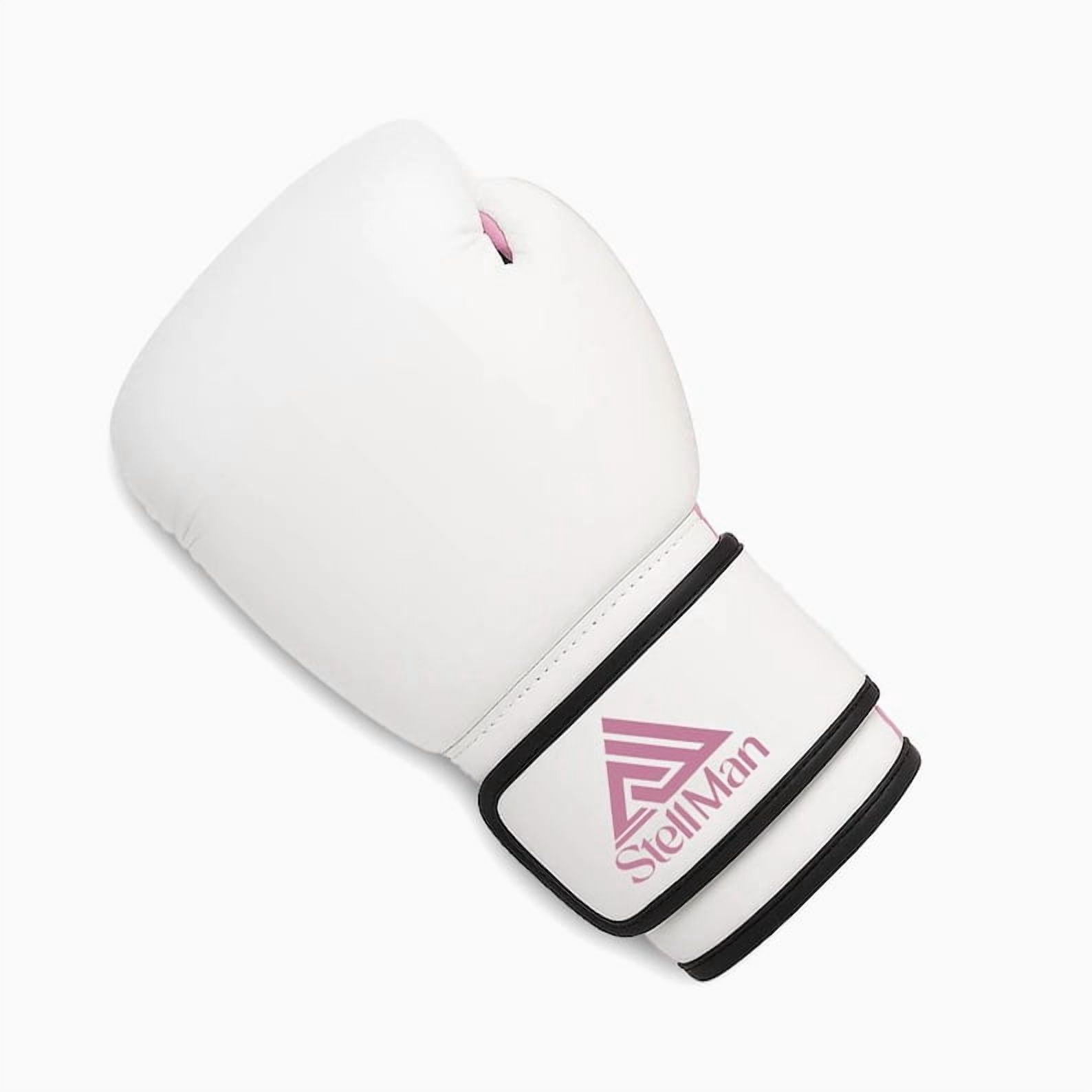 StellMan PU Leather Boxing Gloves for Women Men Kickboxing Training Sparring Fitness